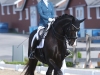 Siobhan and Hans - Dressage at Devon. Photo by Richard Malmgren